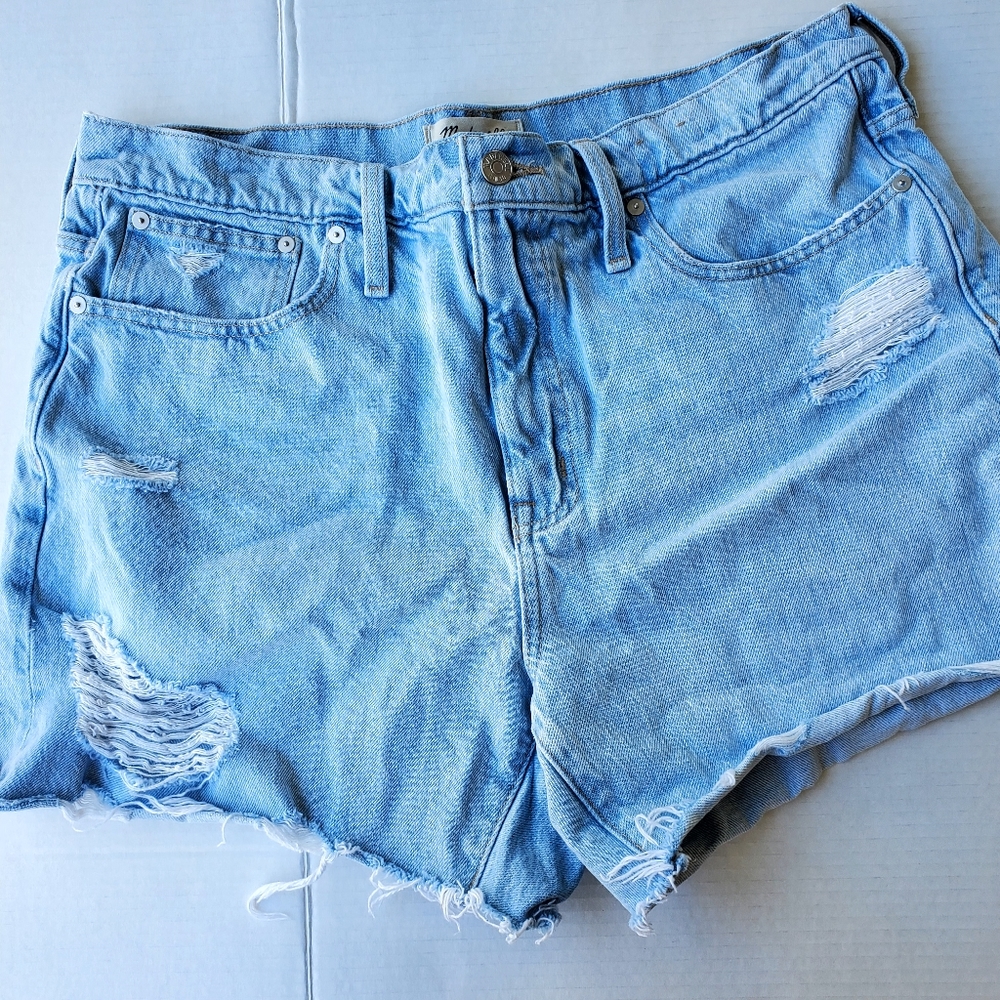 Madewell Relaxed Mid length Denim Shorts